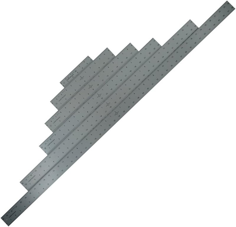 Ludwig Precision 36" Center-Finding Aluminum Straight Edge, 81236 - Image 2